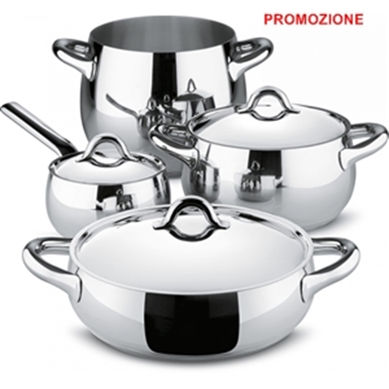 Mami battery pots 7pz.Designer Stefano Giovannoni